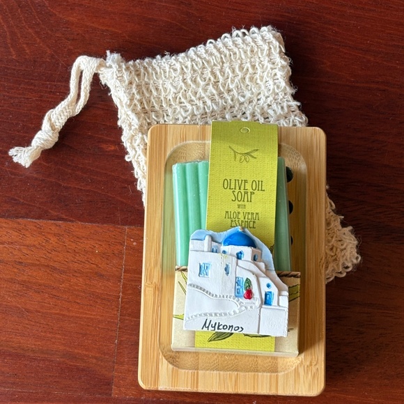Olive Oil Soap from Mykonos, Greece with Magnet Bundle - Picture 1 of 7